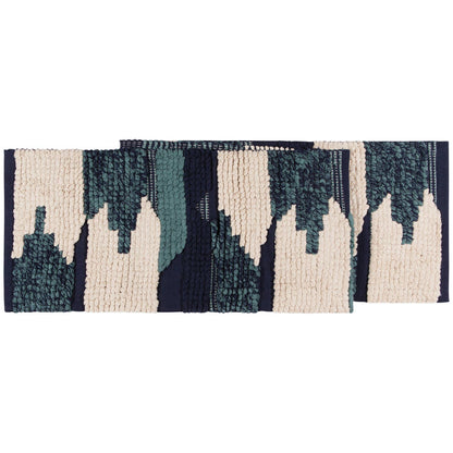 Heirloom Align Lagoon Midnight Table Runner 60 inches - Decor Addict, LLC