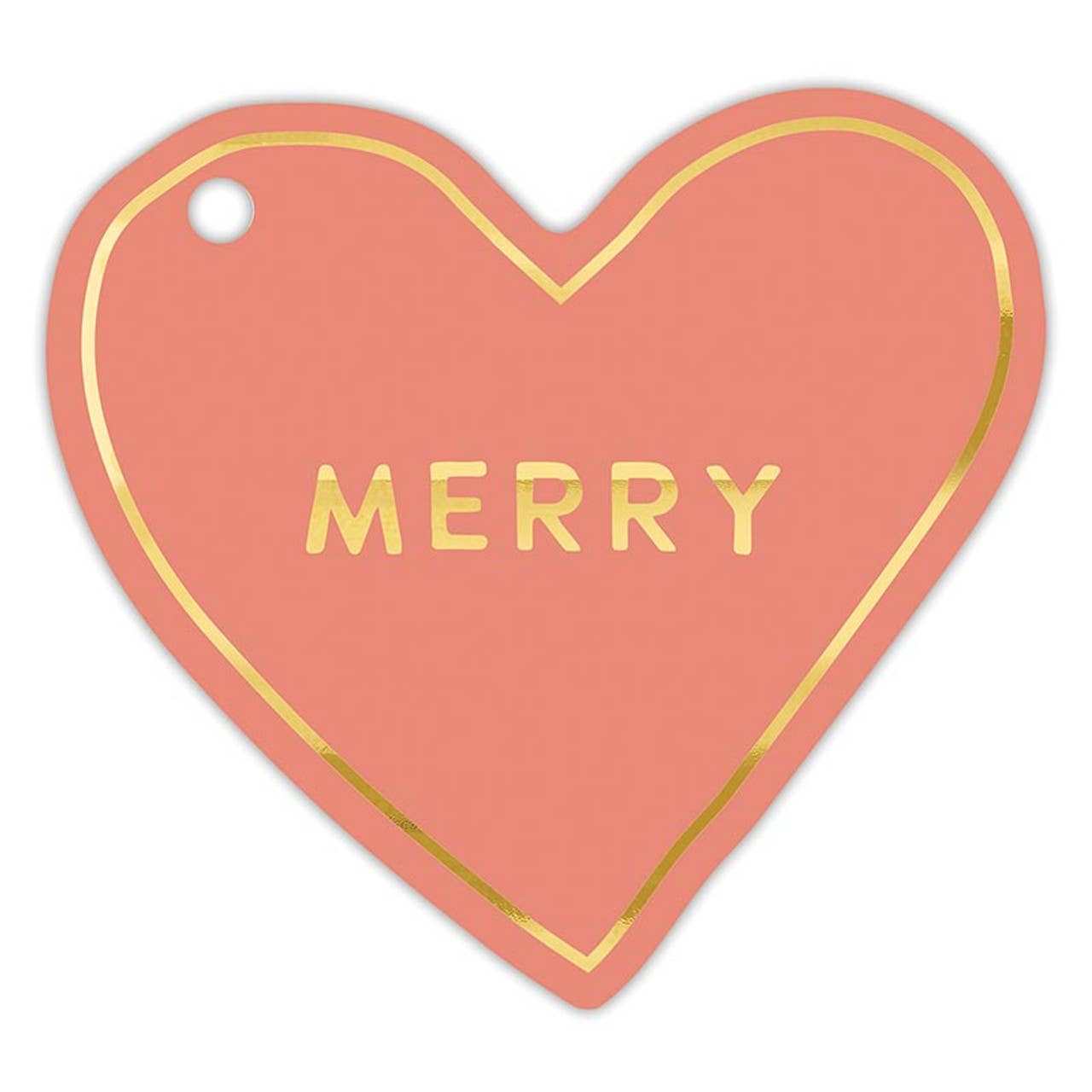 Gift Tag Book - Die-Cut Hearts: Material - Decor Addict, LLC