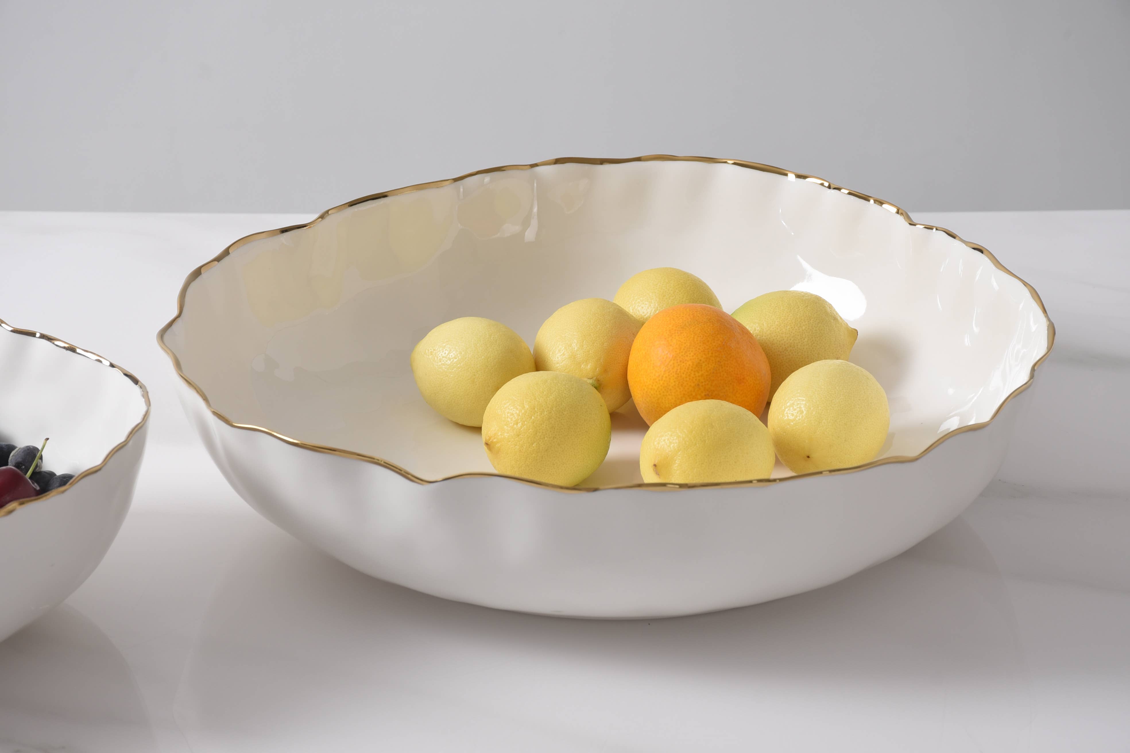 Extra Large Shallow Bowl - Decor Addict, LLC