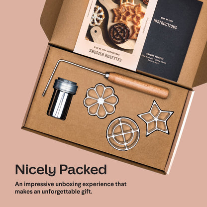 Rosettes and Waffle Kit | Baking Tools | Women's Gift - Decor Addict, LLC