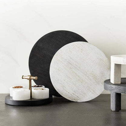 Mango Wood Riser - Stone - Decor Addict, LLC