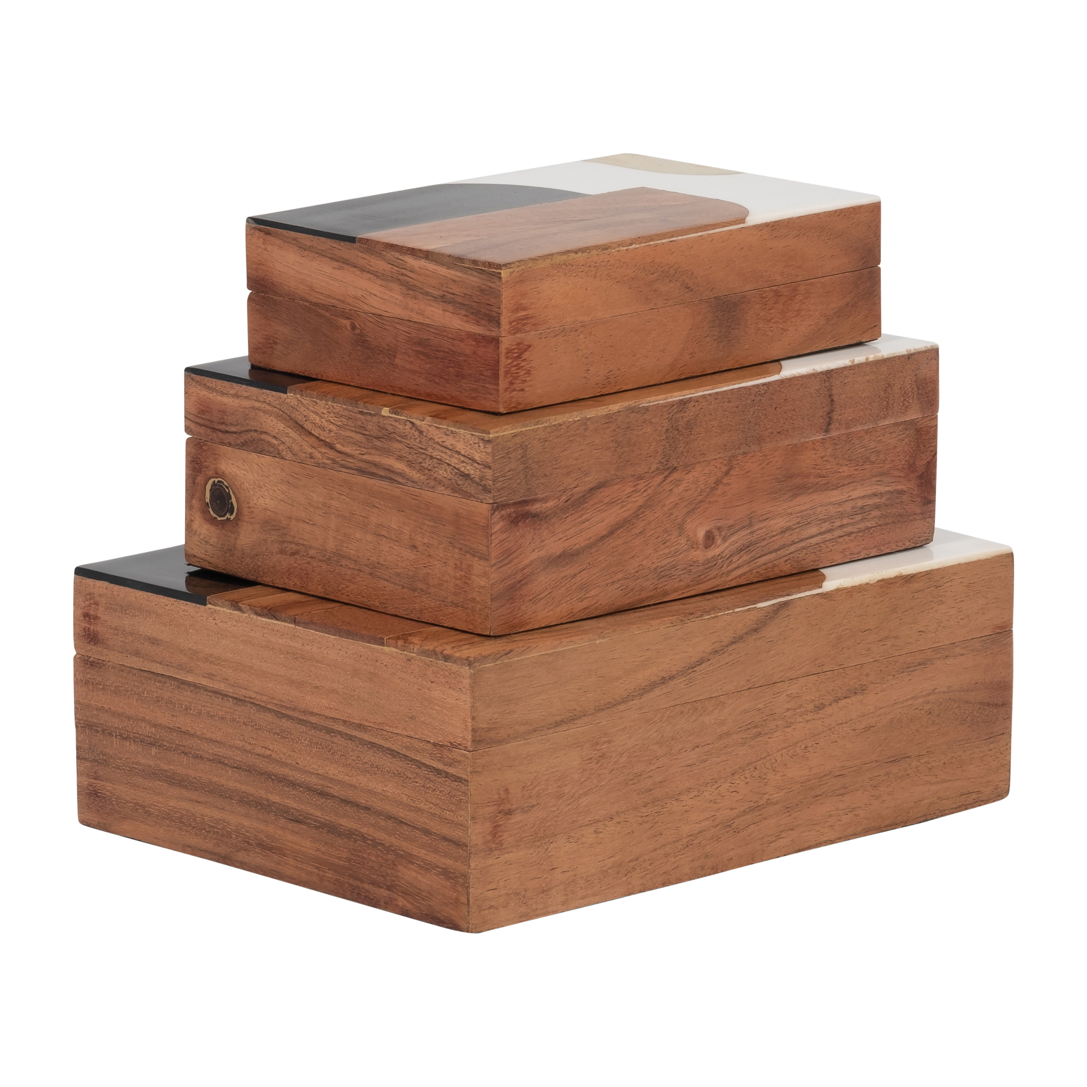 Resin Mid-century Boxes - Thumbnail 2