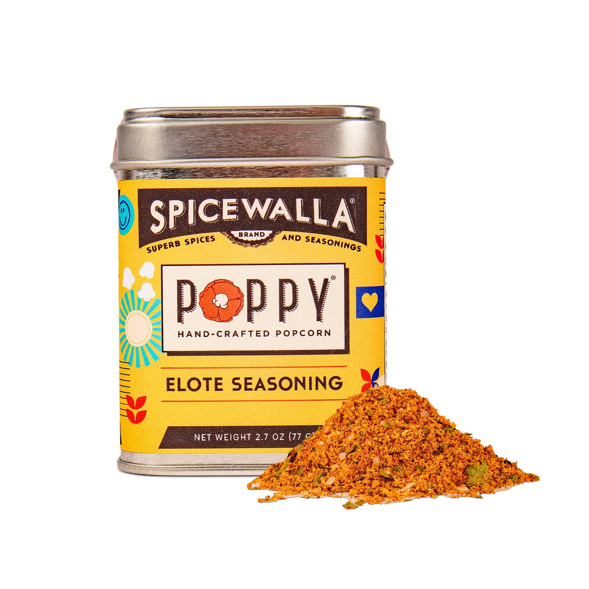 Poppy Handcrafted Popcorn's Elote Seasoning - Decor Addict, LLC