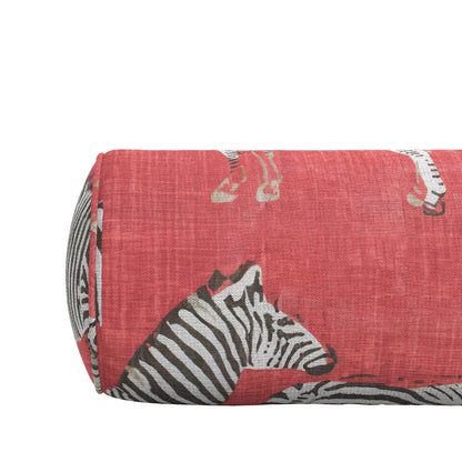 Arlington Neckroll Pillow: Flame - Decor Addict, LLC