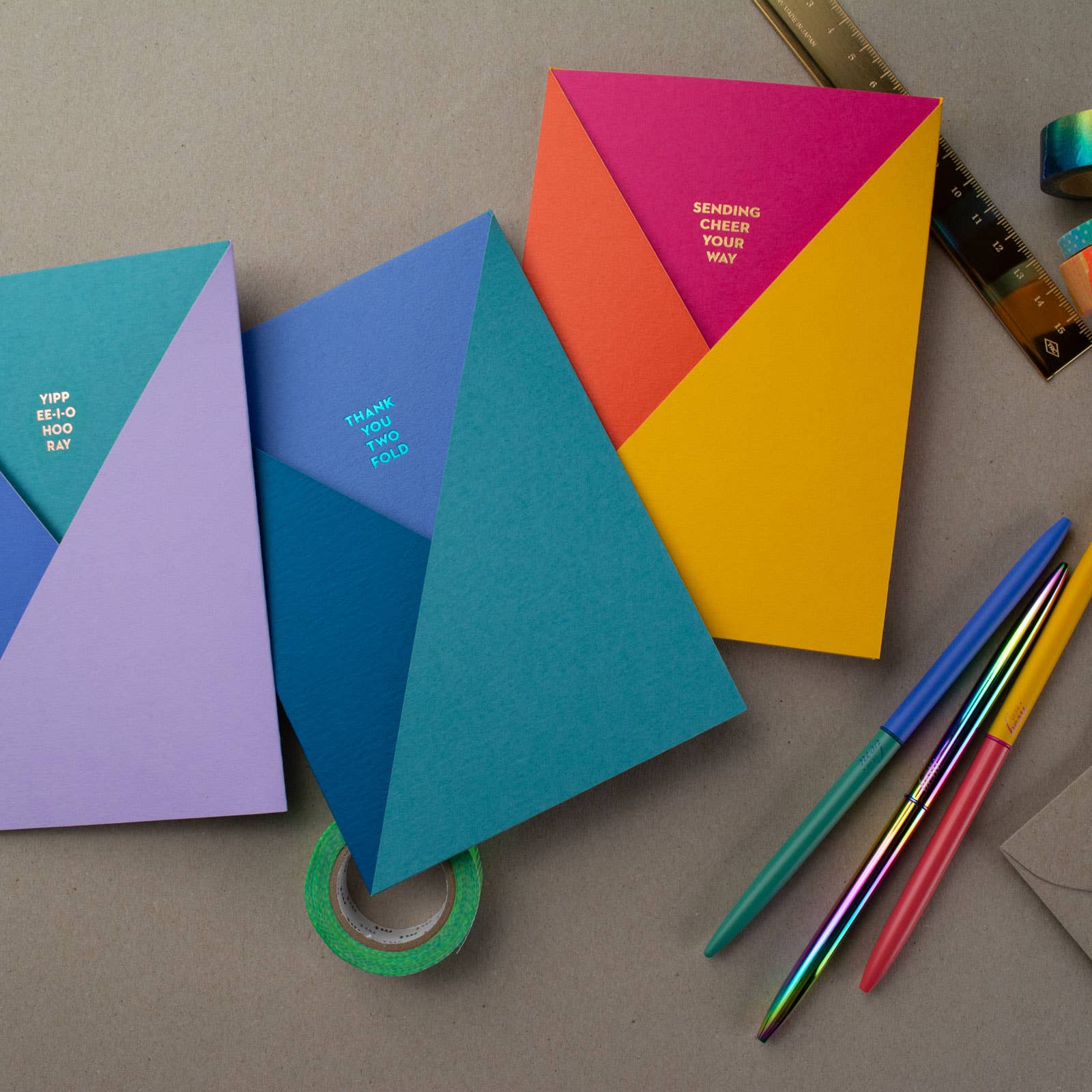 Thank You Twofold A6 Pocket Card - Decor Addict, LLC