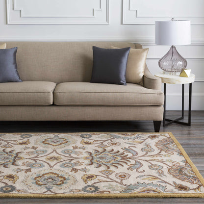 Conesus Hand Tufted Tan 1012 Wool Rug - Decor Addict, LLC