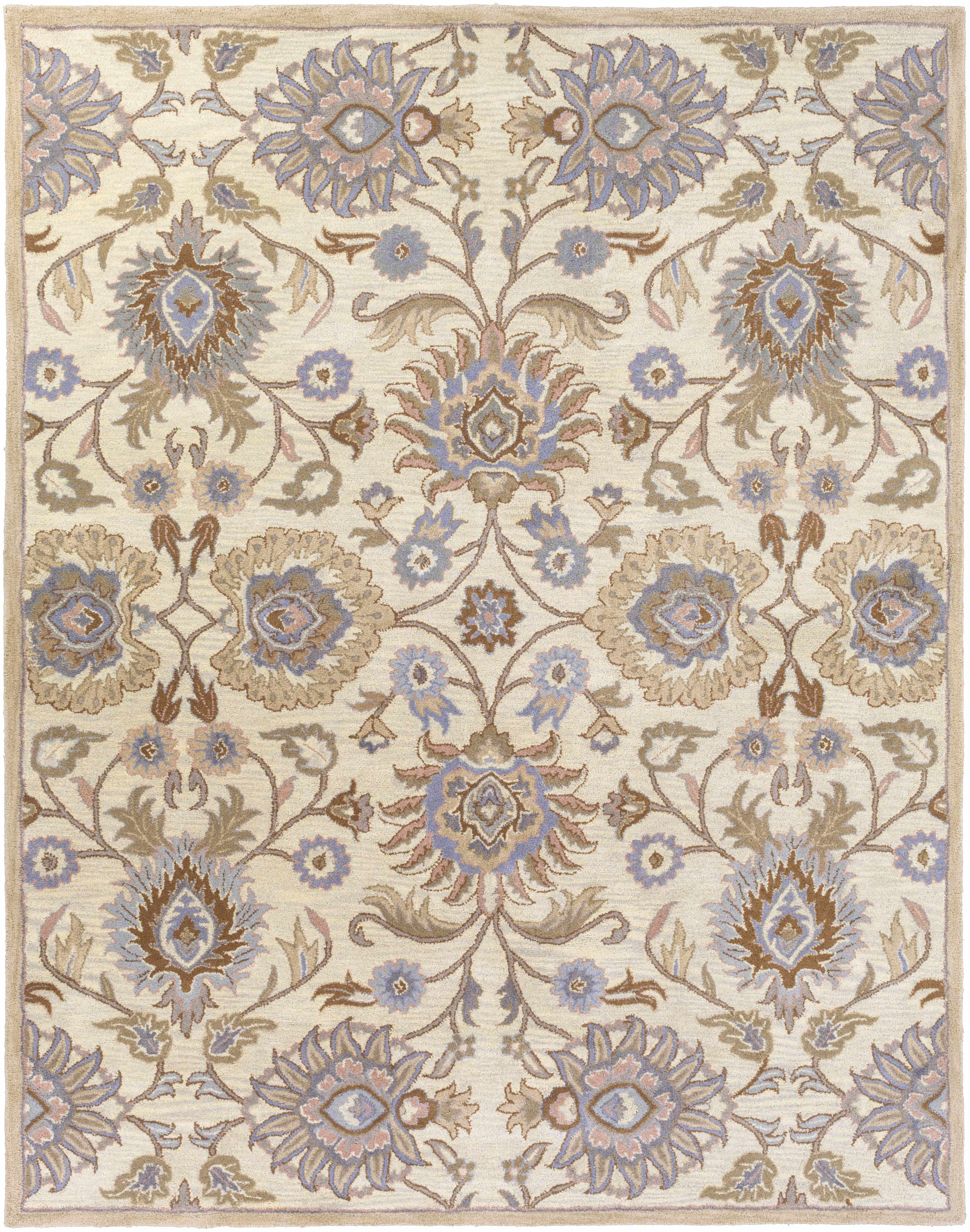 Conesus Hand Tufted Ivory 1109 Wool Rug - Decor Addict, LLC