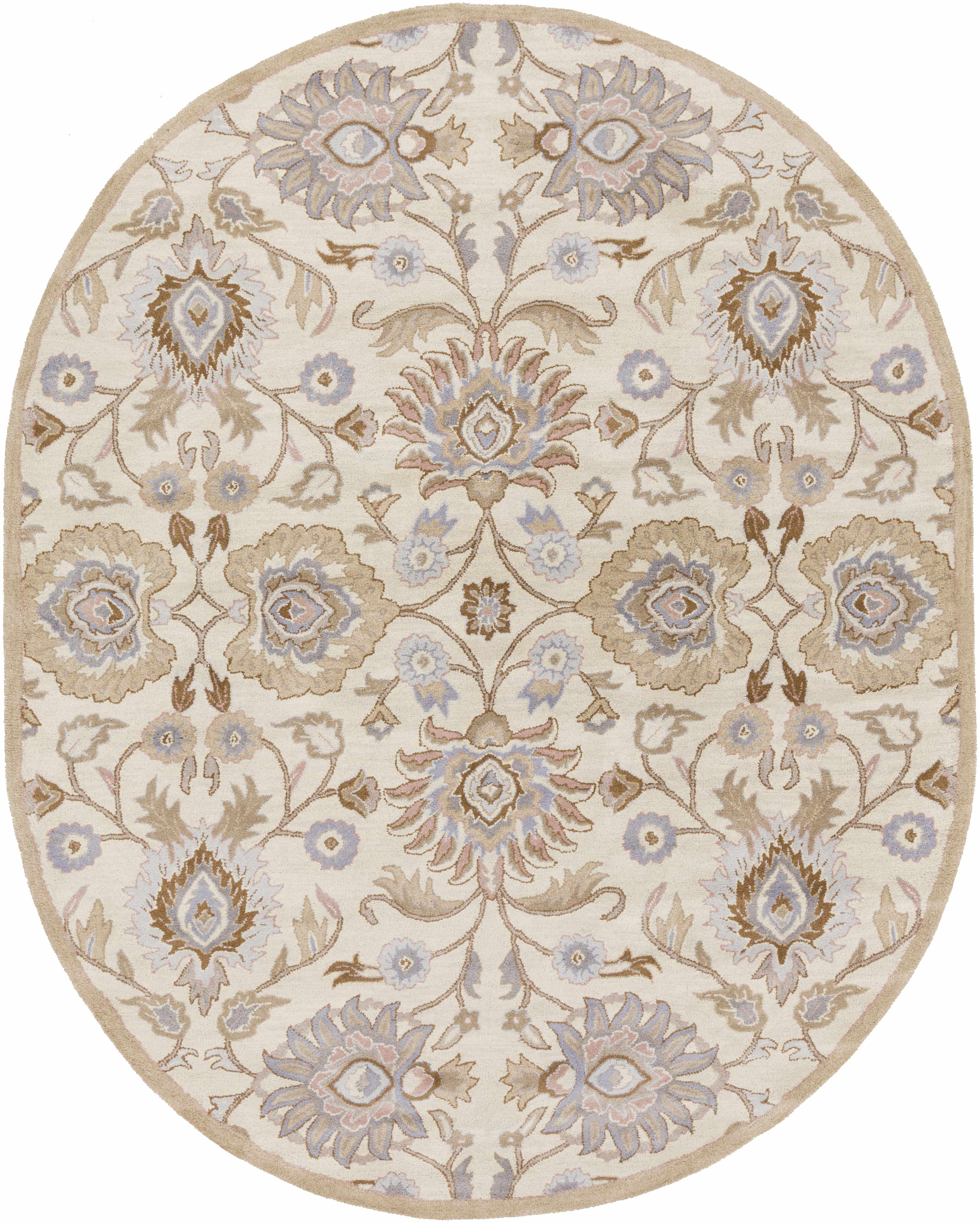 Conesus Hand Tufted Ivory 1109 Wool Rug - Decor Addict, LLC