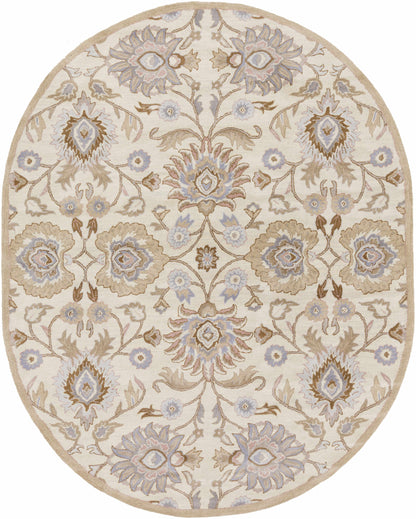 Conesus Hand Tufted Ivory 1109 Wool Rug - Decor Addict, LLC