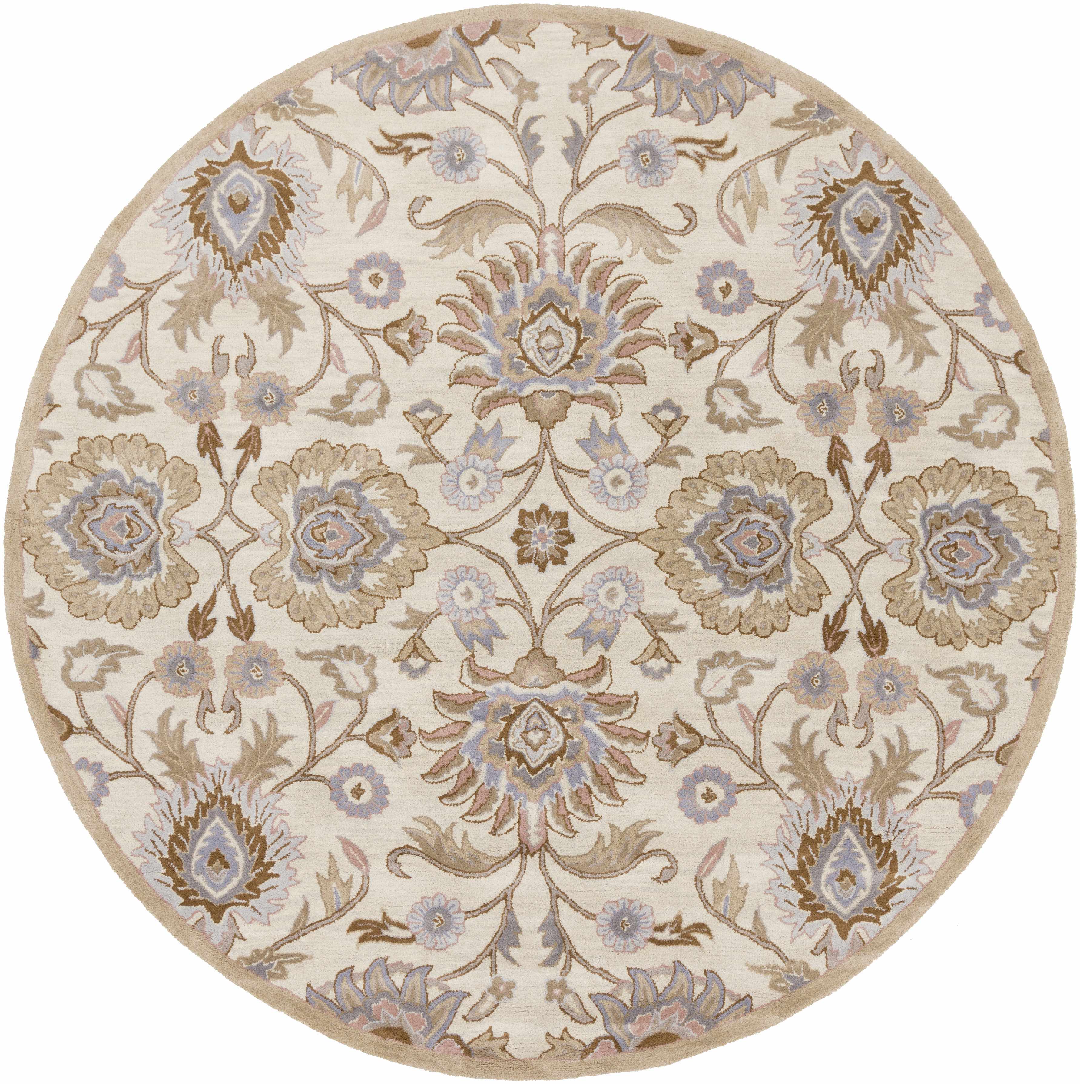 Conesus Hand Tufted Ivory 1109 Wool Rug - Decor Addict, LLC