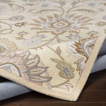 Conesus Hand Tufted Ivory 1109 Wool Rug - Decor Addict, LLC
