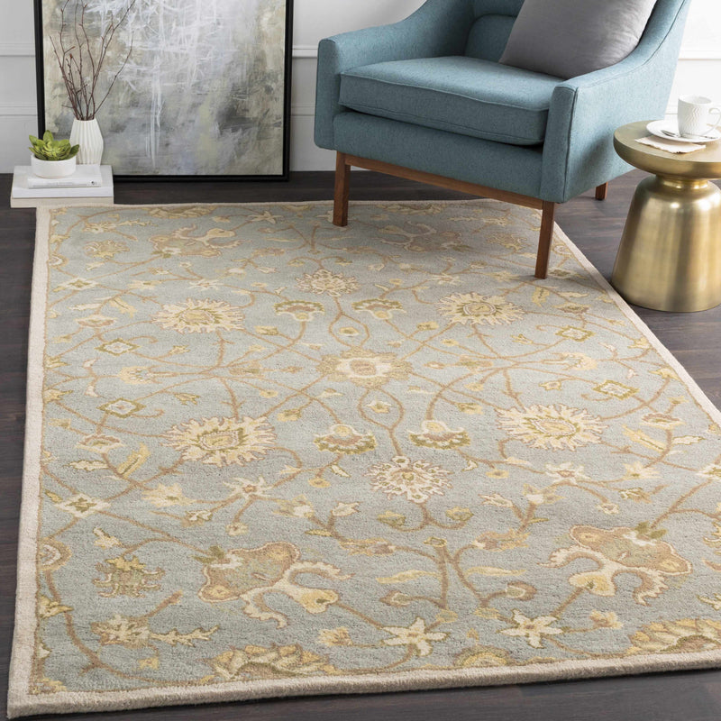 Logville Hand Tufted Light Olive 1121 Area Rug - Decor Addict, LLC