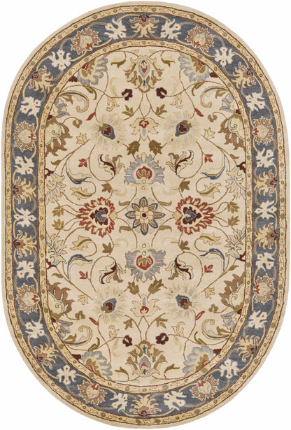 Cherryfield 1125 Yellow&Sage Wool Rug - Decor Addict, LLC