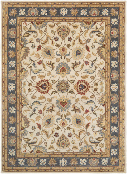 Cherryfield 1125 Yellow&Sage Wool Rug - Decor Addict, LLC