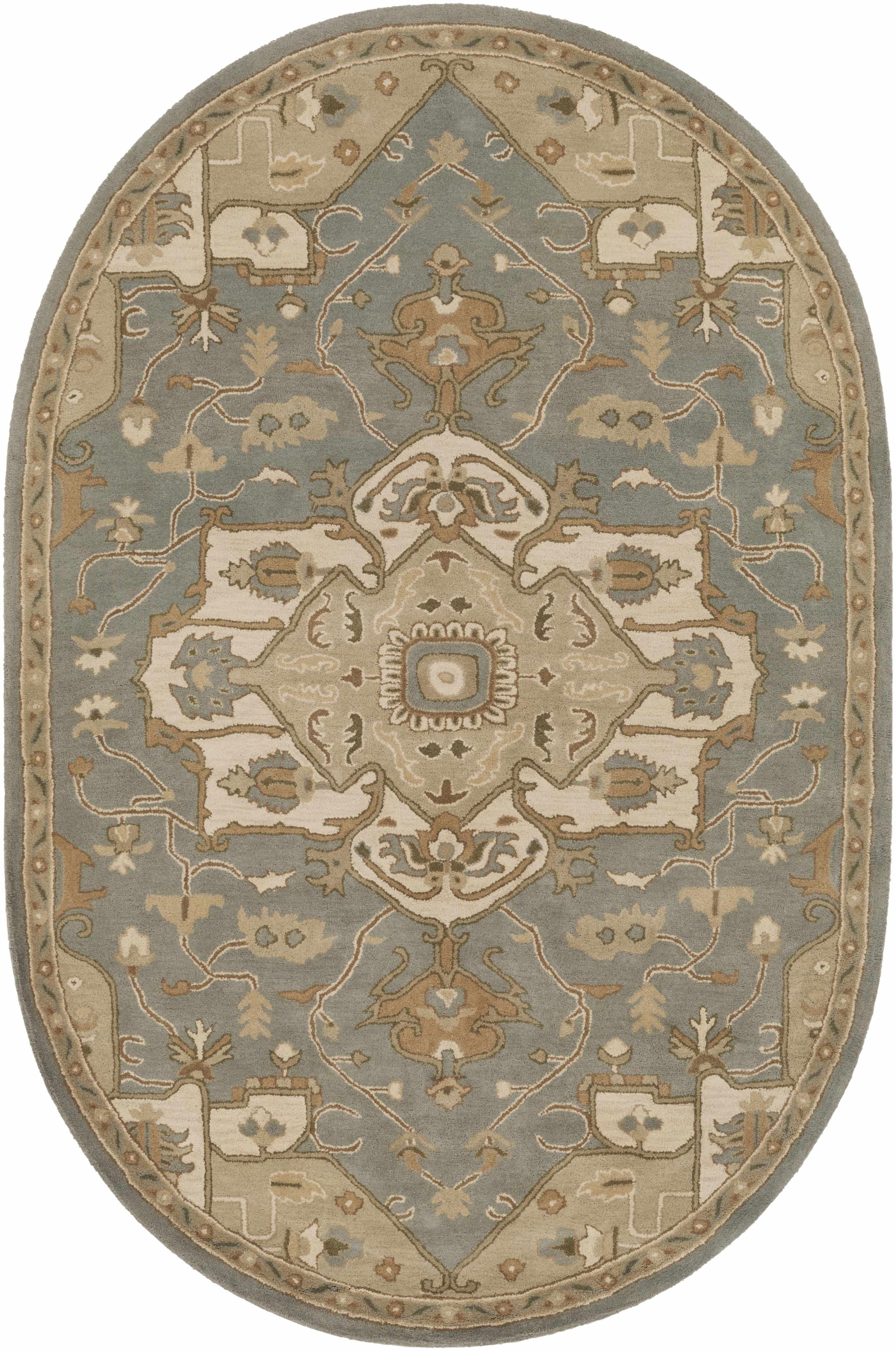 Broomfield Gray 1144 Wool Area Rug - Decor Addict, LLC