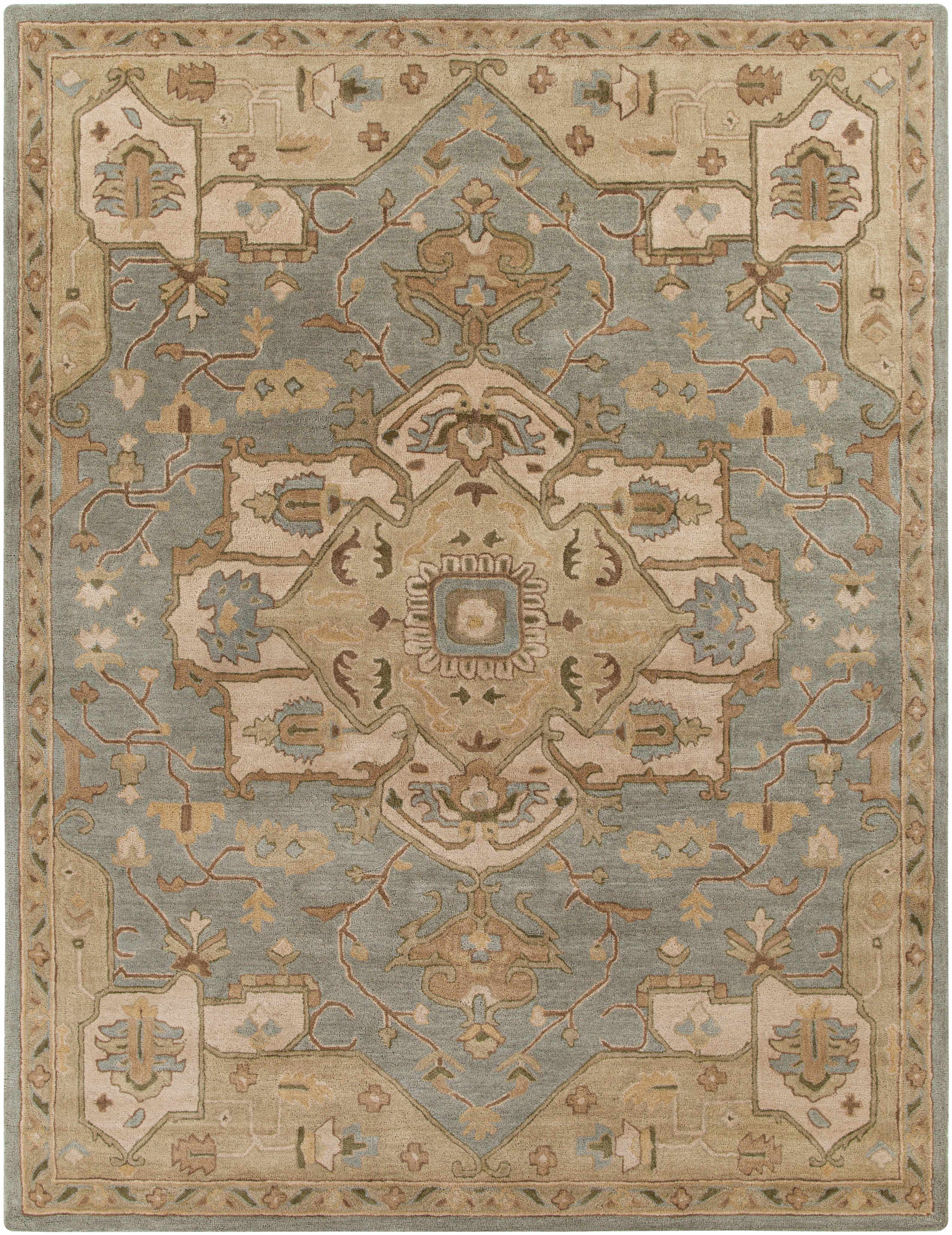 Broomfield Gray 1144 Wool Area Rug - Decor Addict, LLC