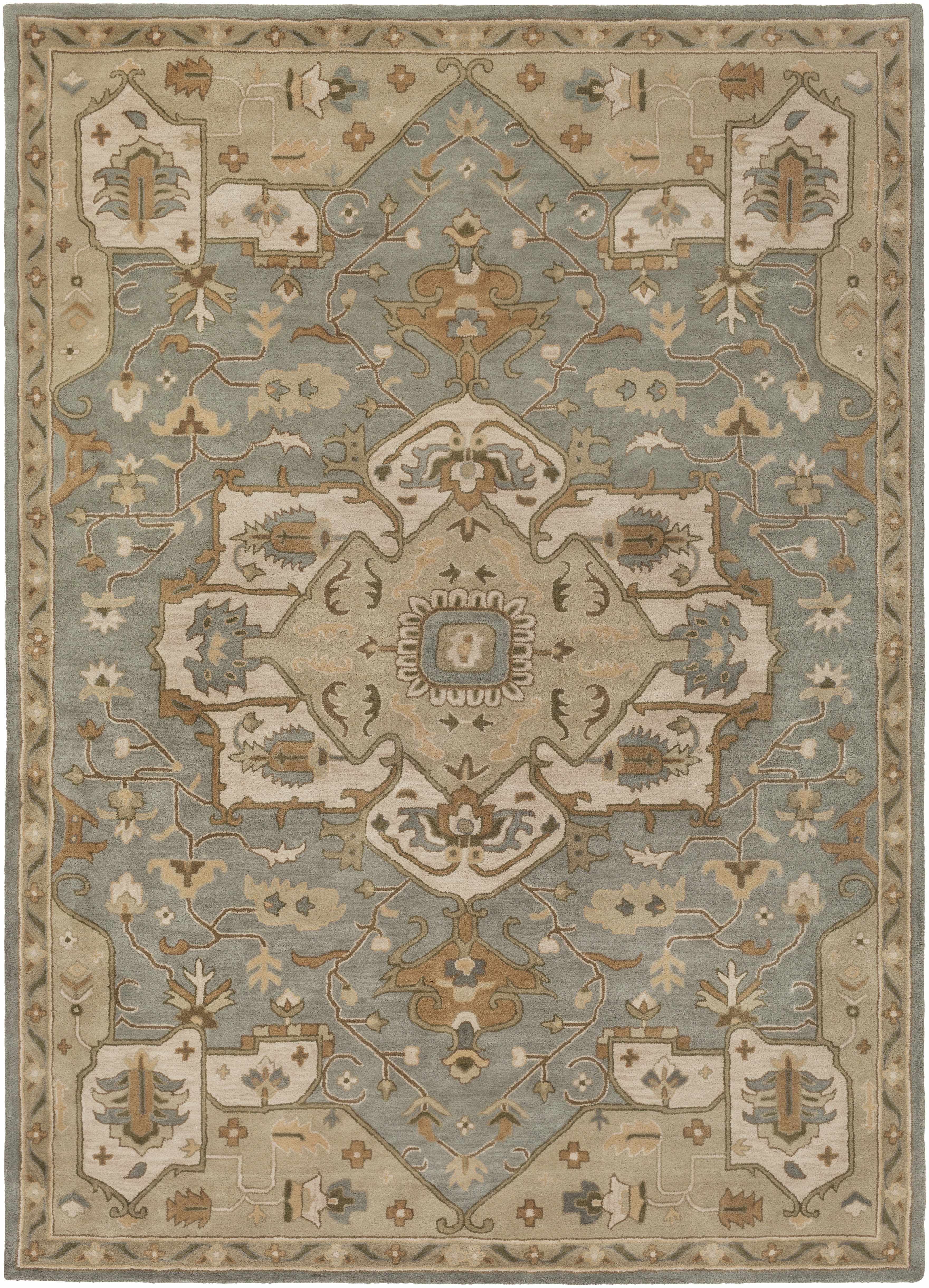 Broomfield Gray 1144 Wool Area Rug - Decor Addict, LLC
