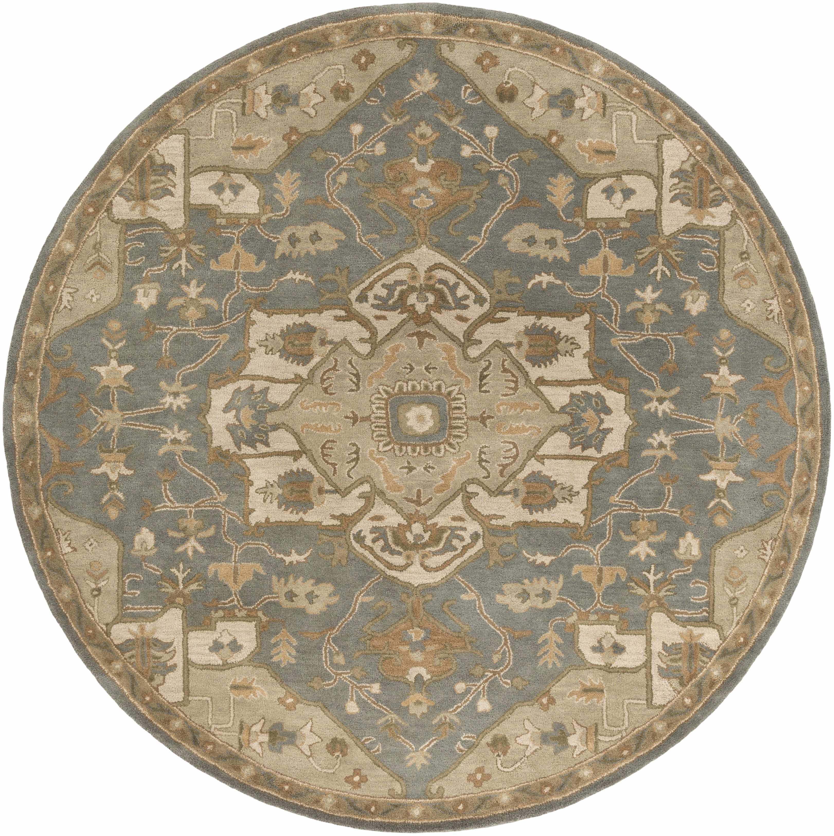 Broomfield Gray 1144 Wool Area Rug - Decor Addict, LLC