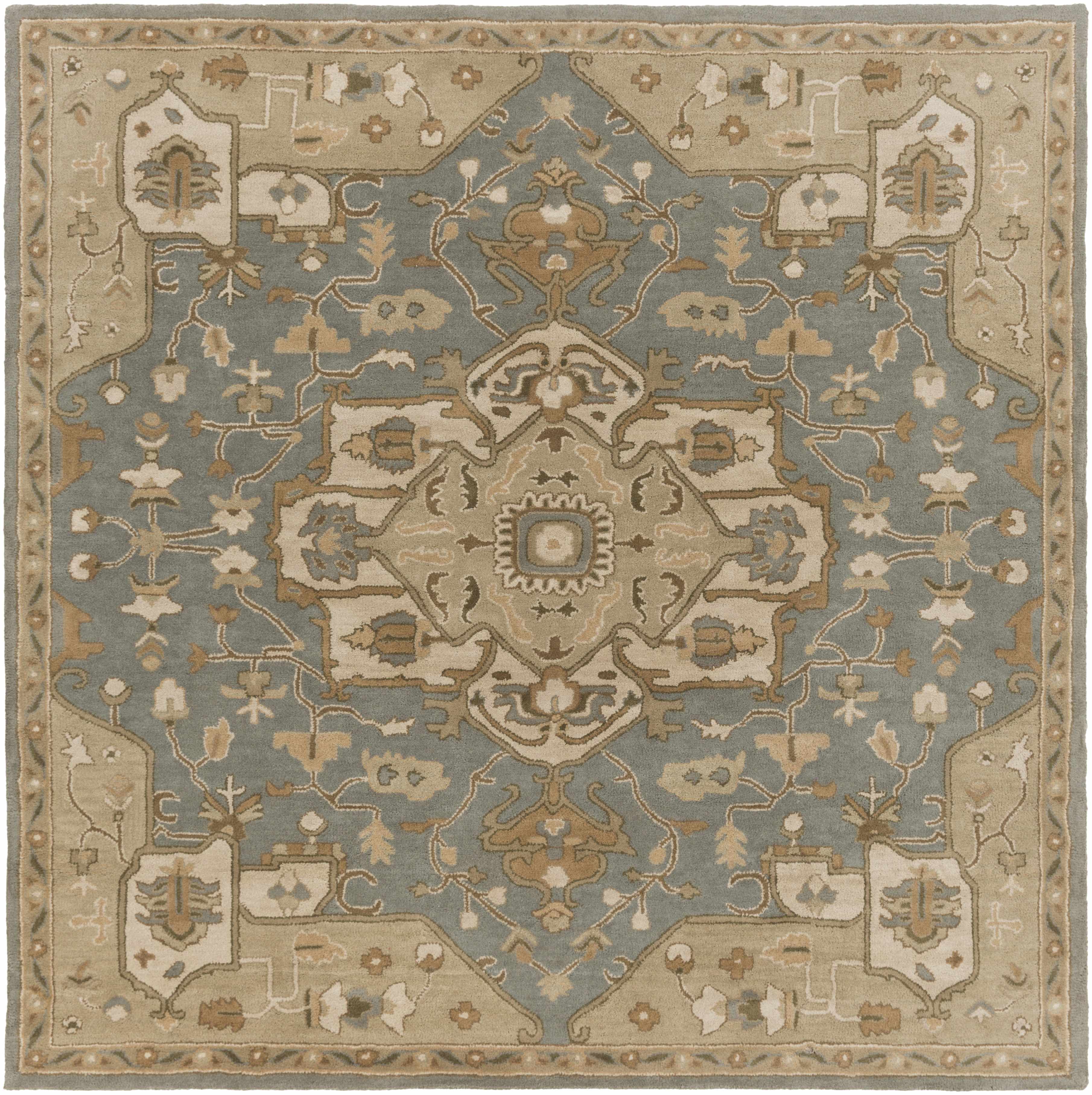 Broomfield Gray 1144 Wool Area Rug - Decor Addict, LLC