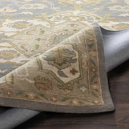 Broomfield Gray 1144 Wool Area Rug - Decor Addict, LLC