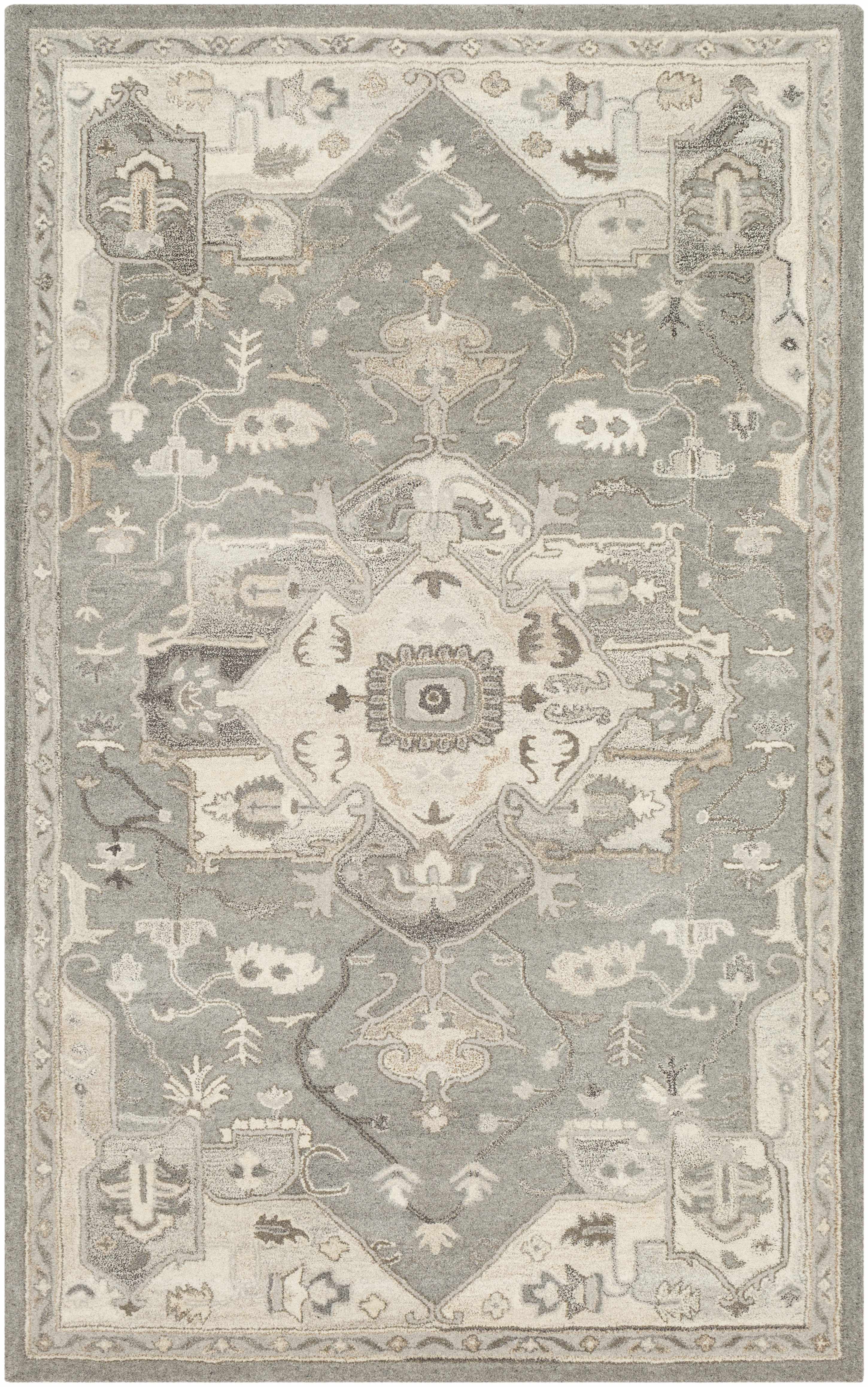 Broomfield Hand Tufted Taupe 1196 Area Rug - Decor Addict, LLC