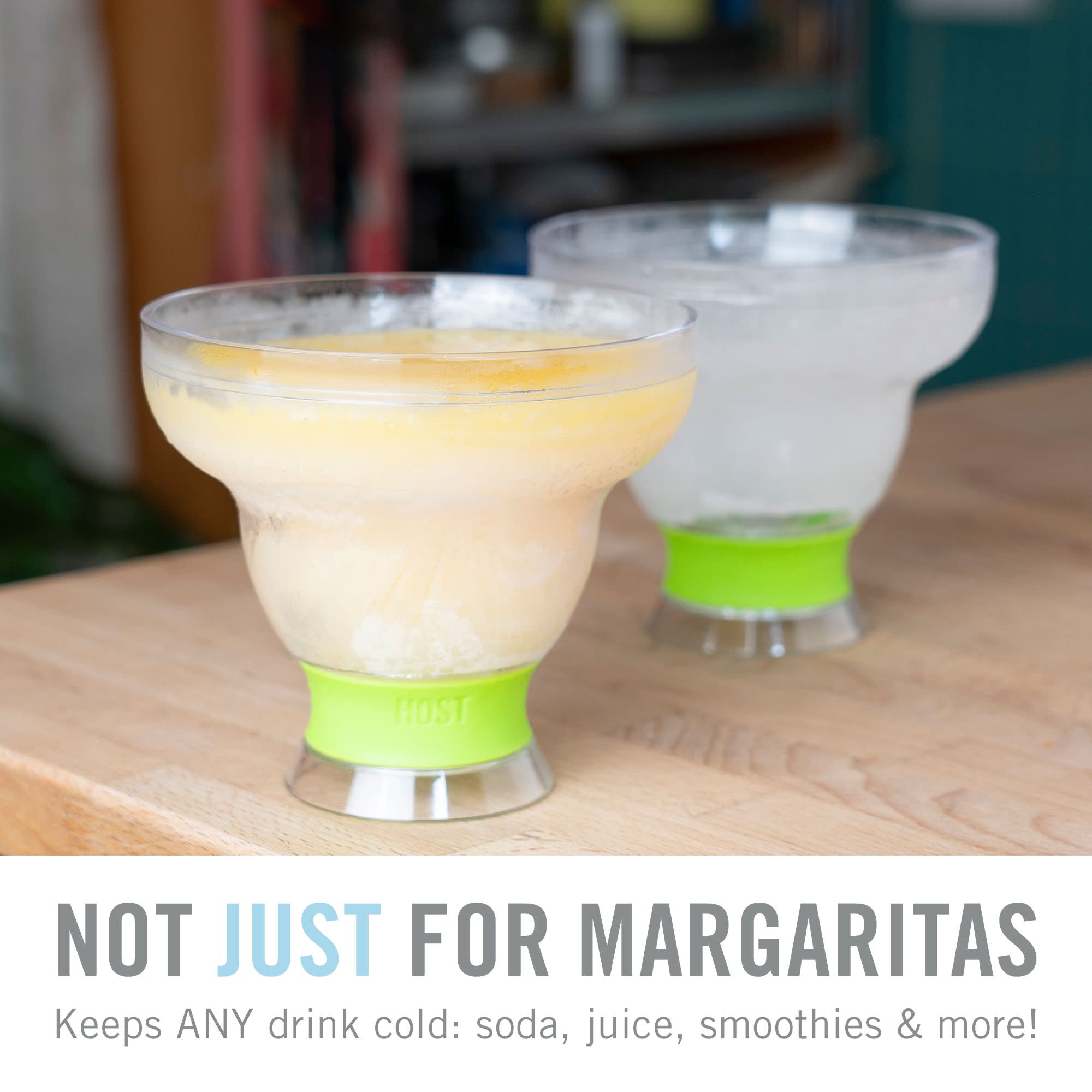 Margarita FREEZE™ in Green, Set of 2 - Decor Addict, LLC