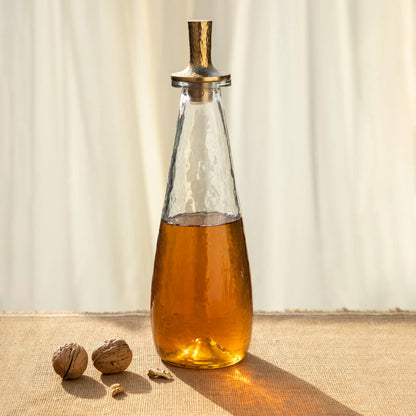 Pebbled Decanter Tall - Decor Addict, LLC