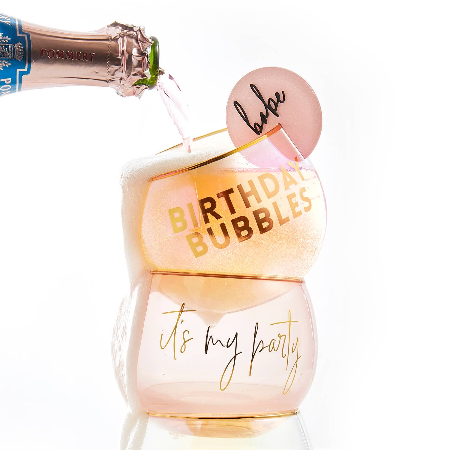 Acrylic Drink Markers - Bday - Thumbnail 2