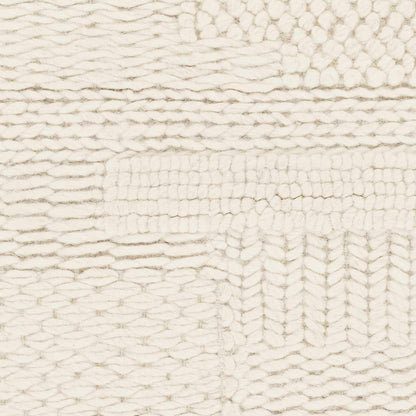 Cypress Cream Textured Wool Rug - Decor Addict, LLC