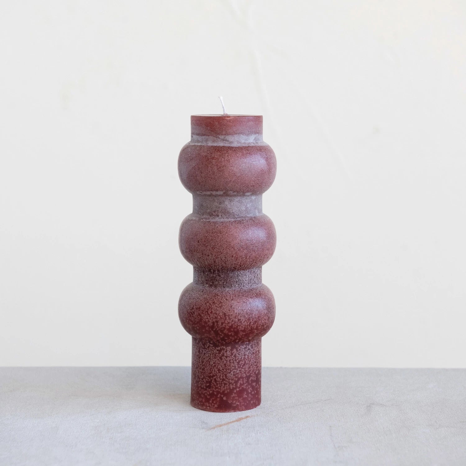 Unscented Totem Pillar Candle - Thumbnail 4