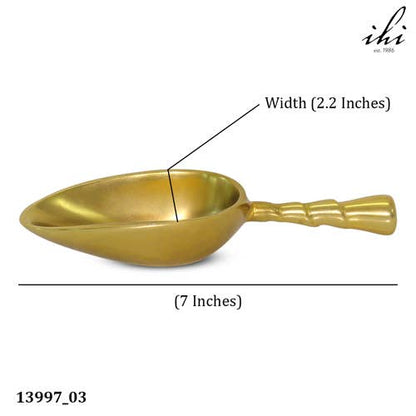 Gold Small Ice Scoop - Decor Addict, LLC