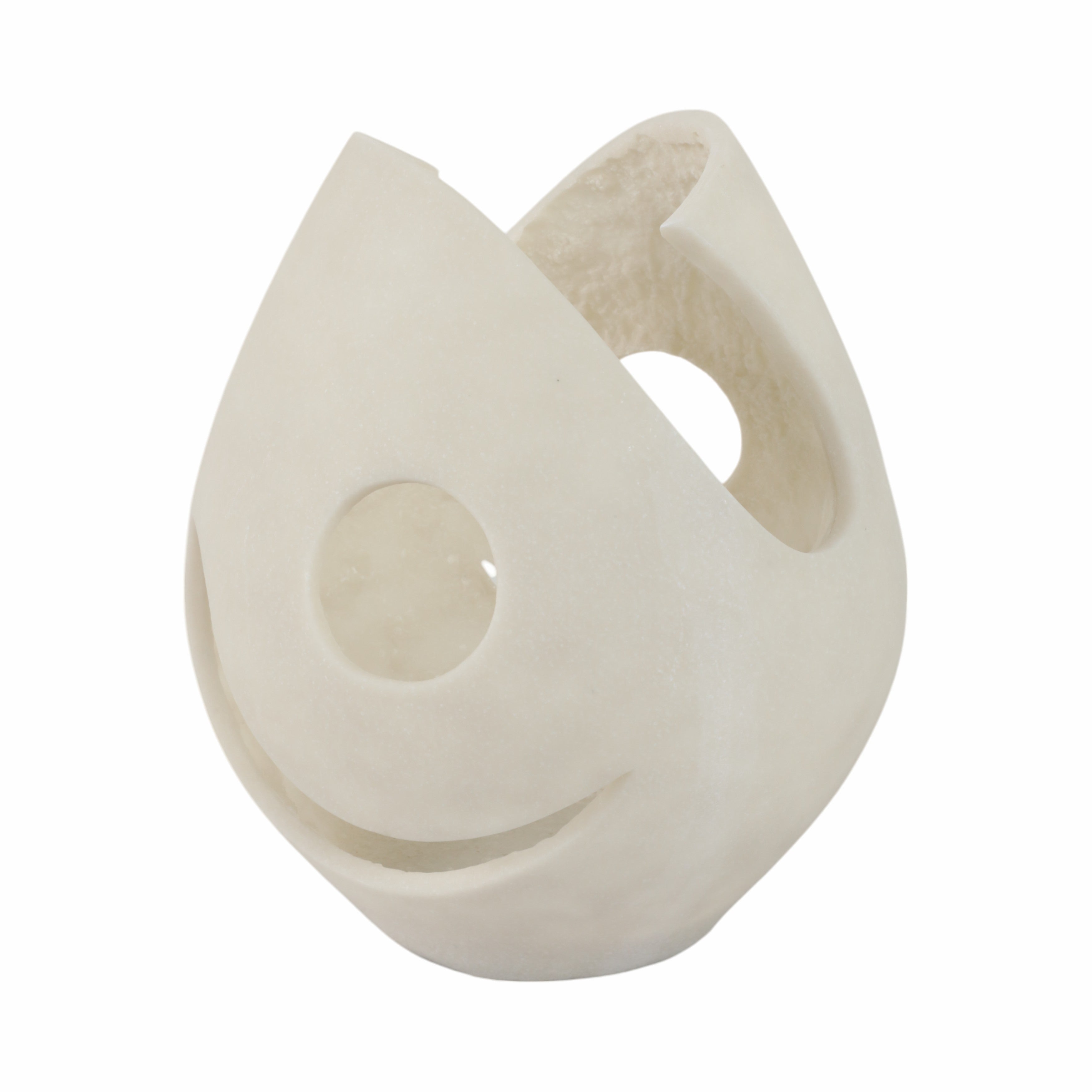 Gibsoncliff White Vase view 3