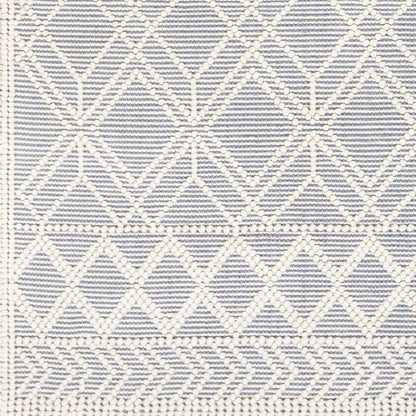 Ramsbury Ivory & Blue Area Rug - Decor Addict, LLC
