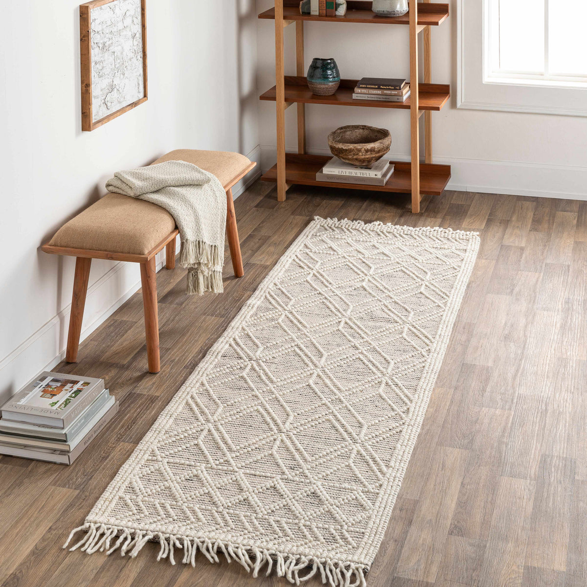 Ramsbury Wool Area Rug - Decor Addict, LLC