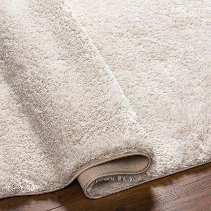 Heavenly Solid Beige Plush Rug - Decor Addict, LLC