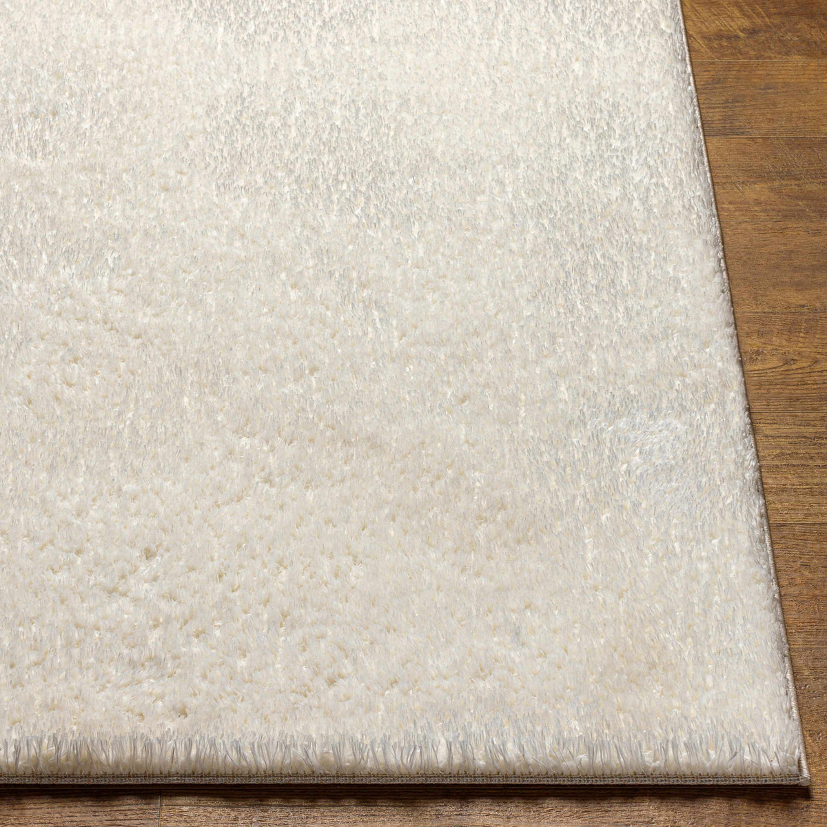 Heavenly Solid Cream Plush Rug - Decor Addict, LLC