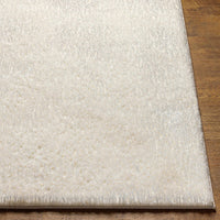 Heavenly Solid Cream Plush Rug - Decor Addict, LLC