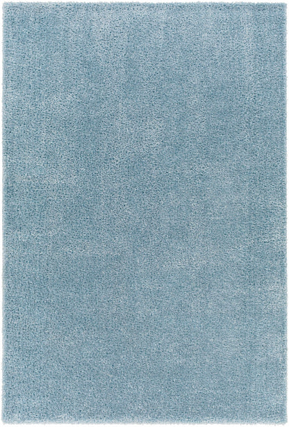 Heavenly Solid Blue Plush Rug - Decor Addict, LLC