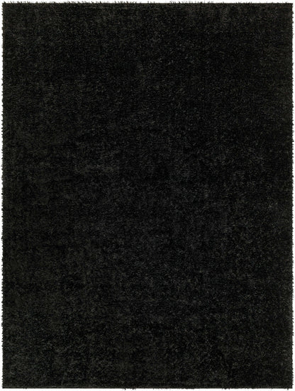 Heavenly Solid Black Plush Rug - Decor Addict, LLC
