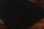 Heavenly Solid Black Plush Rug - Decor Addict, LLC