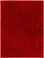 Heavenly Solid Red Plush Rug - Decor Addict, LLC