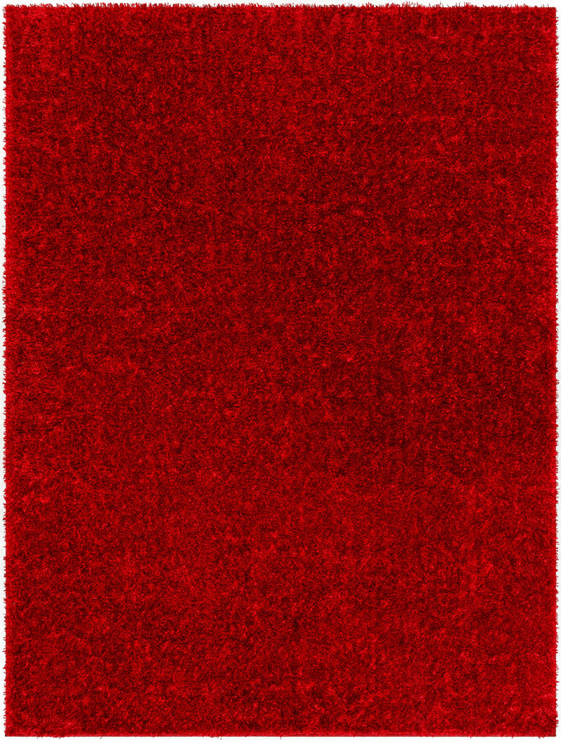 Heavenly Solid Red Plush Rug - Decor Addict, LLC