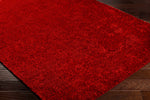 Heavenly Solid Red Plush Rug - Decor Addict, LLC