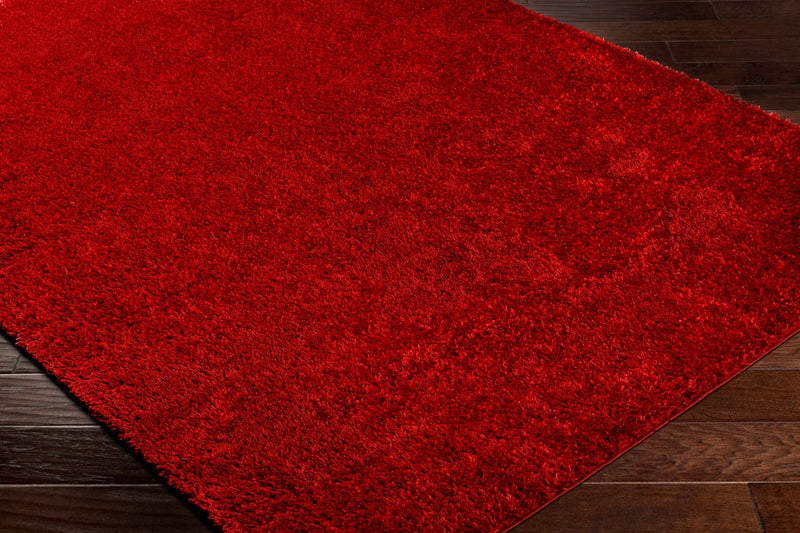 Heavenly Solid Red Plush Rug - Decor Addict, LLC