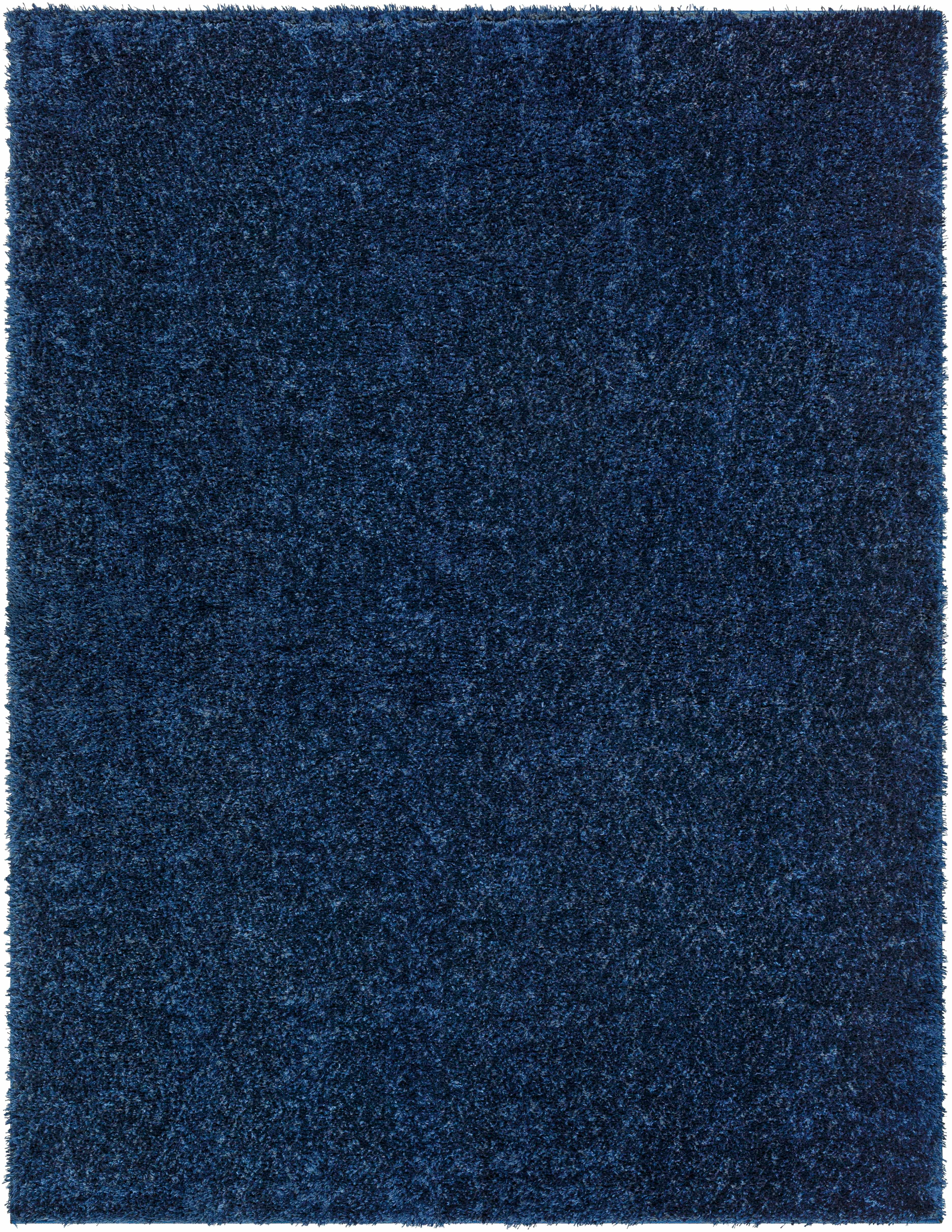 Heavenly Solid Navy Plush Rug - Decor Addict, LLC