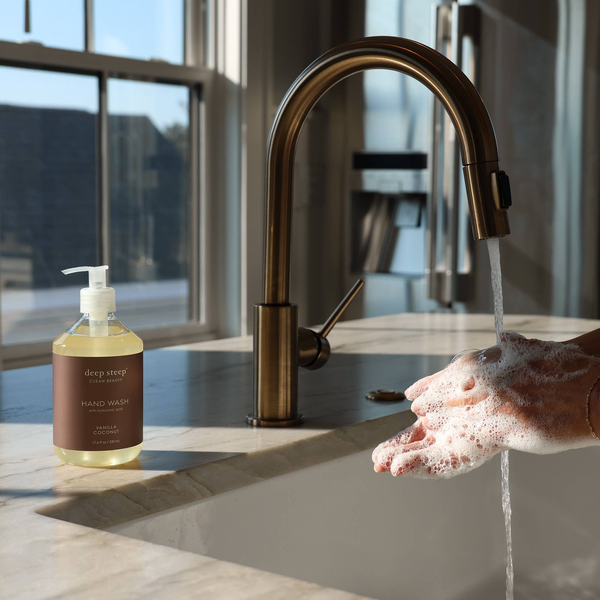 Argan Oil Liquid Hand Wash - Vanilla Coconut 17.6oz - Decor Addict, LLC