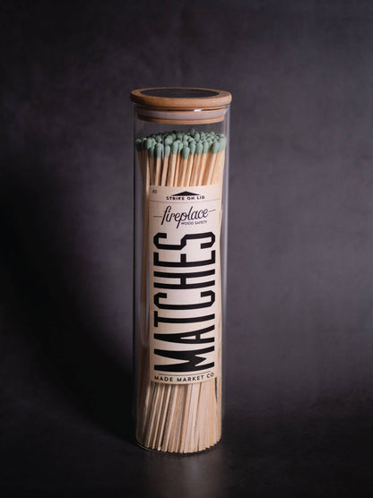 Apothecary Vintage Fireplace Sage Matches - Decor Addict, LLC
