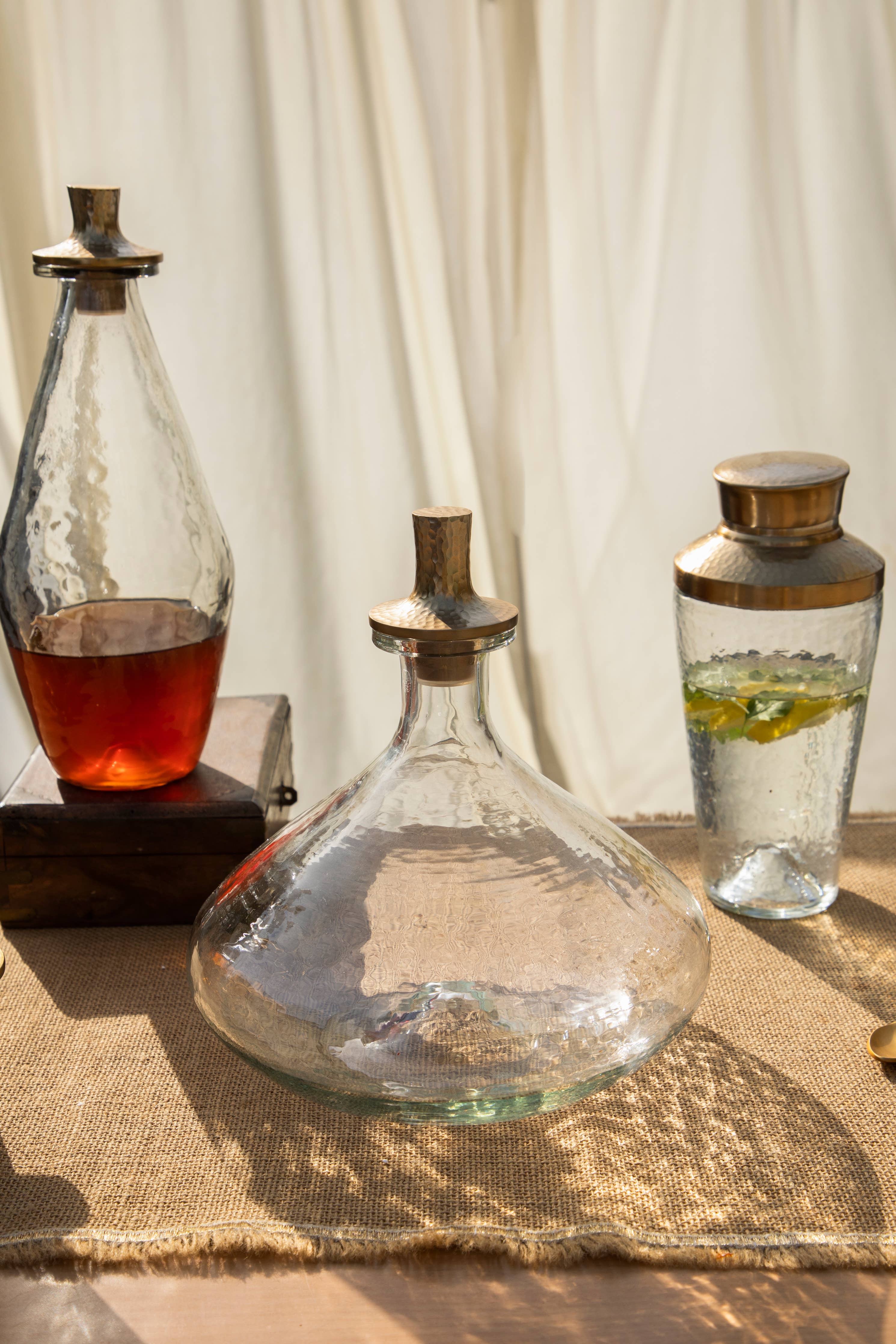 Pebbled Decanter Wide - Thumbnail 3