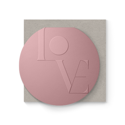 Love 5.5" Clamshell Card - Decor Addict, LLC