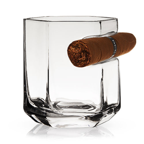 Crystal Cigar Glass - Decor Addict, LLC
